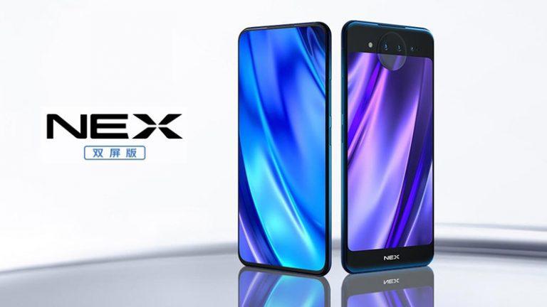 Vivo Nex dual Display Edition, Dual Amoled Screen