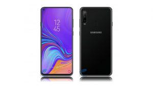 Infinity-O screen, The Samsung Galaxy A8s 