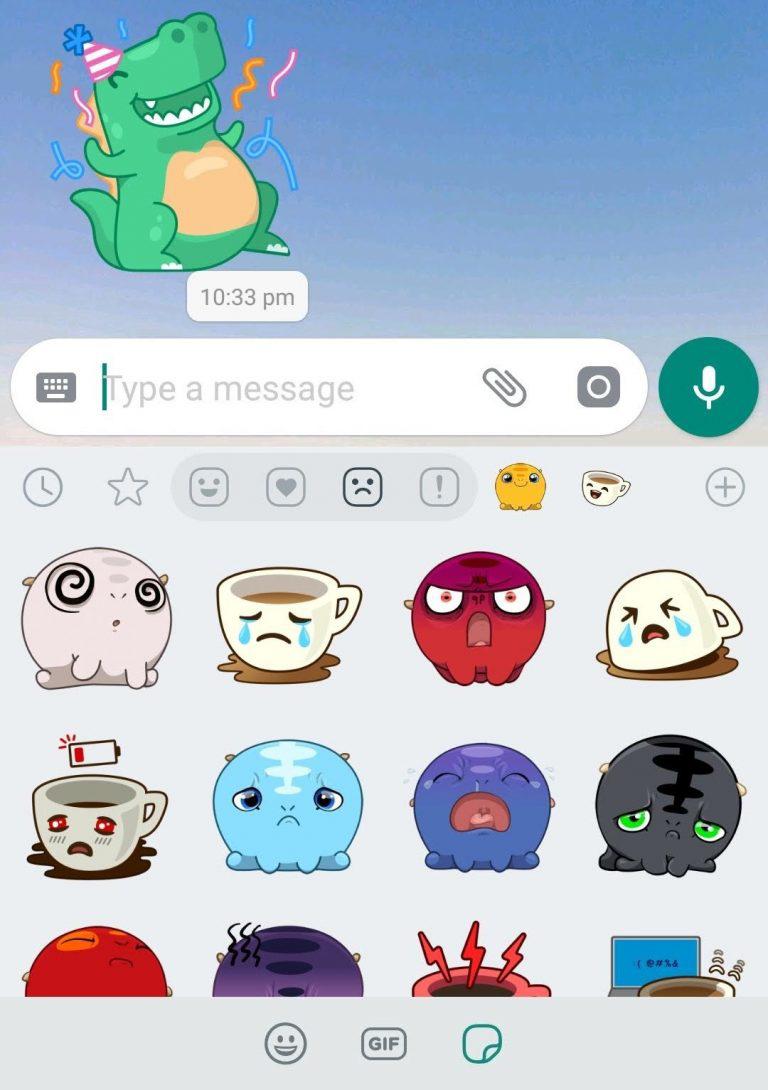 Apple, Stickers From WhatsApp